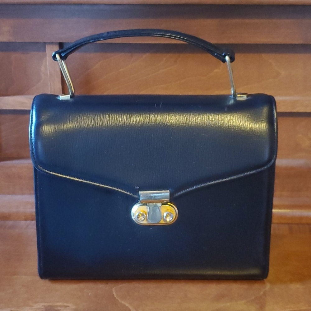 Vintage 1950's box style handbag BLOCK